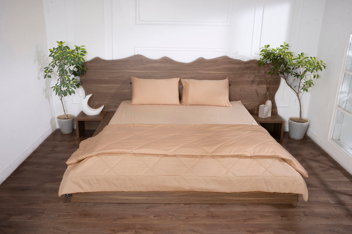 Biscotti Bliss All Season Premium Cotton Solid Comforter 300 TC
