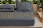 Twilight Stitch - 300 TC Pure Cotton Embroidered Bedsheet