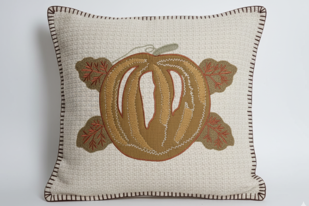 The Spellbound Pumpkin Cushion Cover ( Set of 2 )