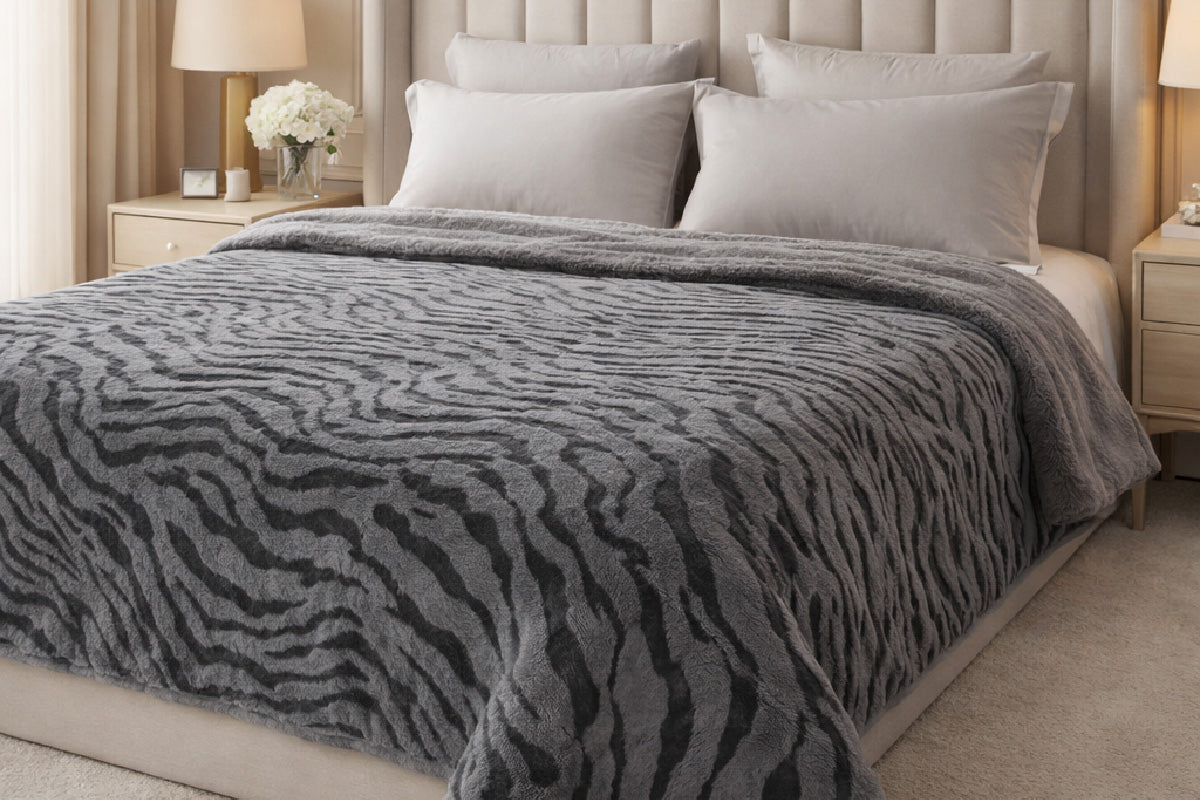 Graphite Grey Ultra Fine Luxury Quilt