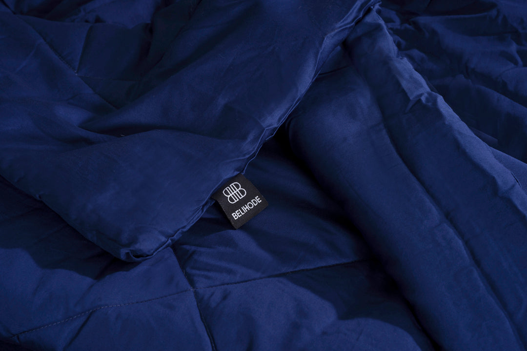 Midnight Navy All Season Premium Cotton Solid Comforter 300 TC