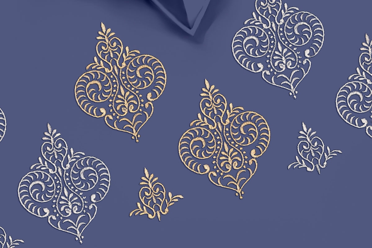 Royal Heirloom - 300 TC Pure Cotton Embroidered Bedsheet